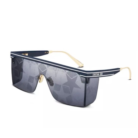 Dior Unisex Sunglasses Matte Navy Blue DIORCLUBM1U31B7 w/Case & Wipe NEW - Picture 1 of 16